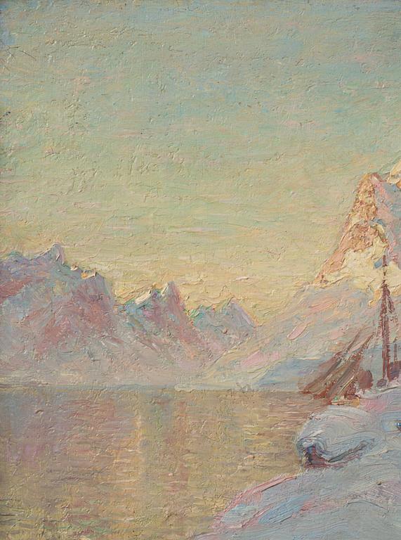 Anna Boberg, Motif from Lofoten.