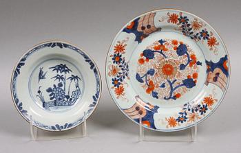 PARTI PORSLIN, 4 delar, Kina. Bla 1700-tal.