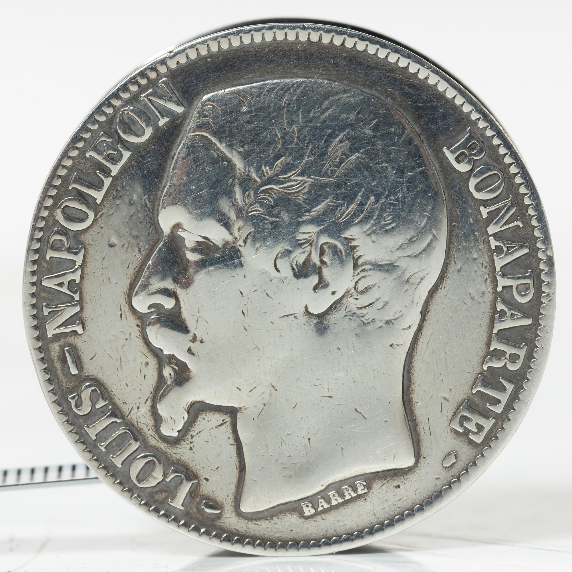 Hermès, måttband, silver, Louis Ravinet & Charles Denfert, Paris, verksamma 1891-1912.