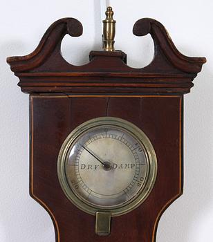 BAROMETER, England, 1800/1900-tal.