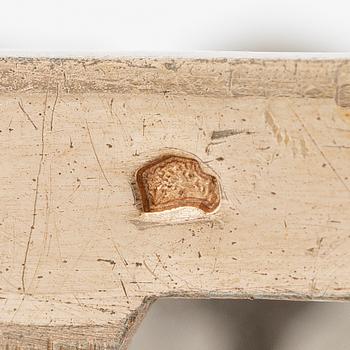 Buckle, silver, motif with dragon, around the turn of the century 1900.