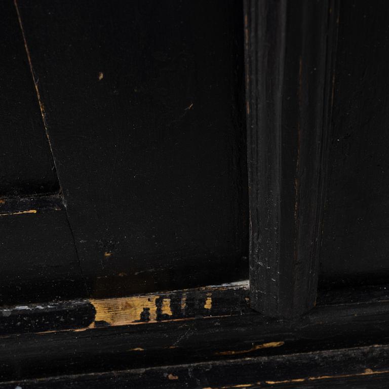 Display cabinet, circa 1900.