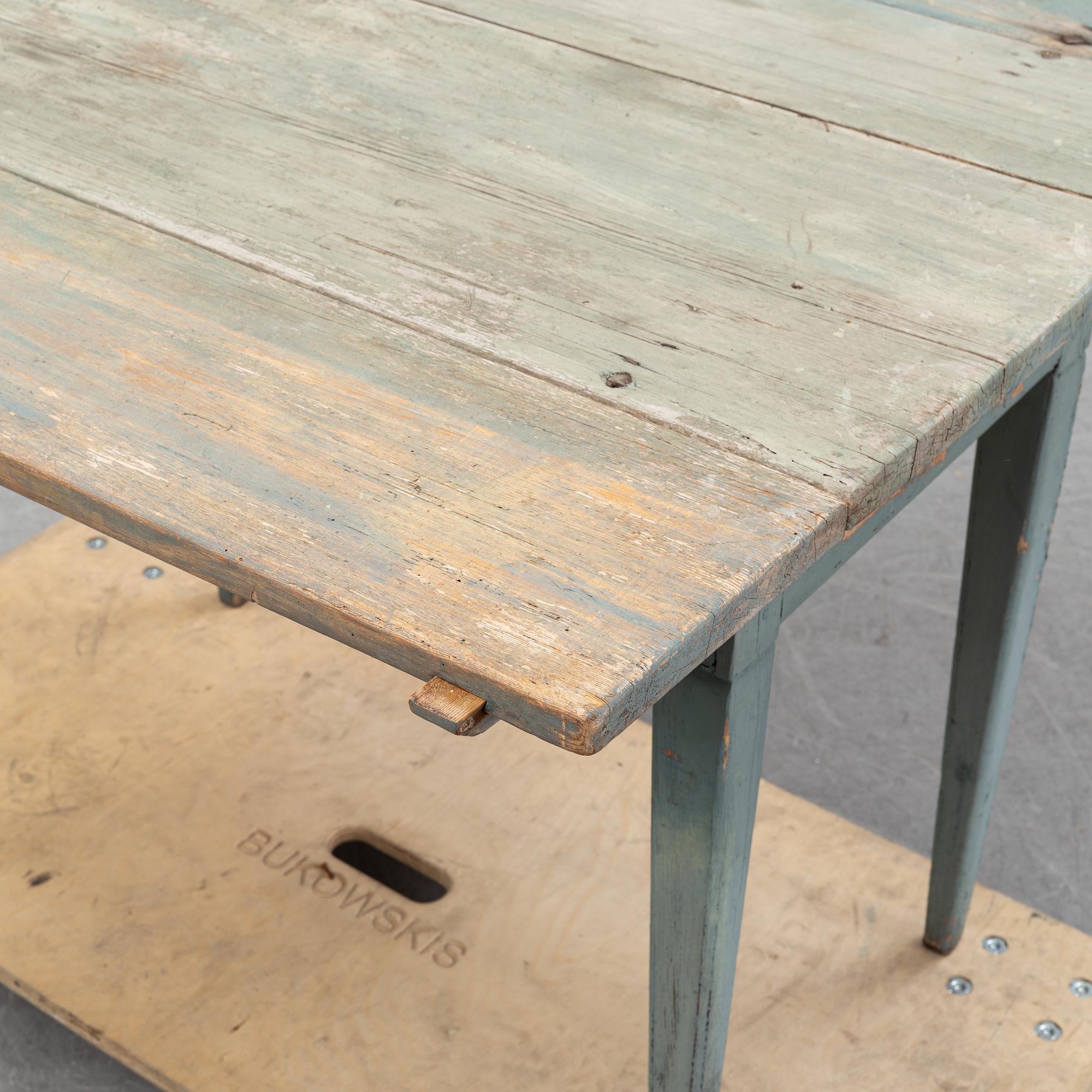 A 19th century percussion table.