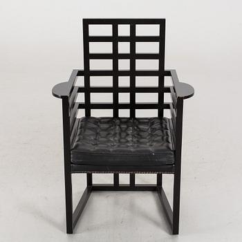 A JOSEF HOFFMAN "ARMLÖFFEL" ARMCHAIR FOR WITTMAN, later part of 20th century.