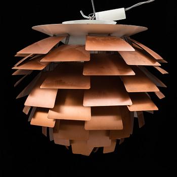 POUL HENNINGSEN, a 'PH-Kotte / PH Artichoke' ceiling light, for Louis Poulsen, Denmark, designed in1958.