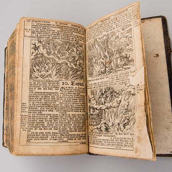 A Swedish bible from 1688, printed in Amsterdam.