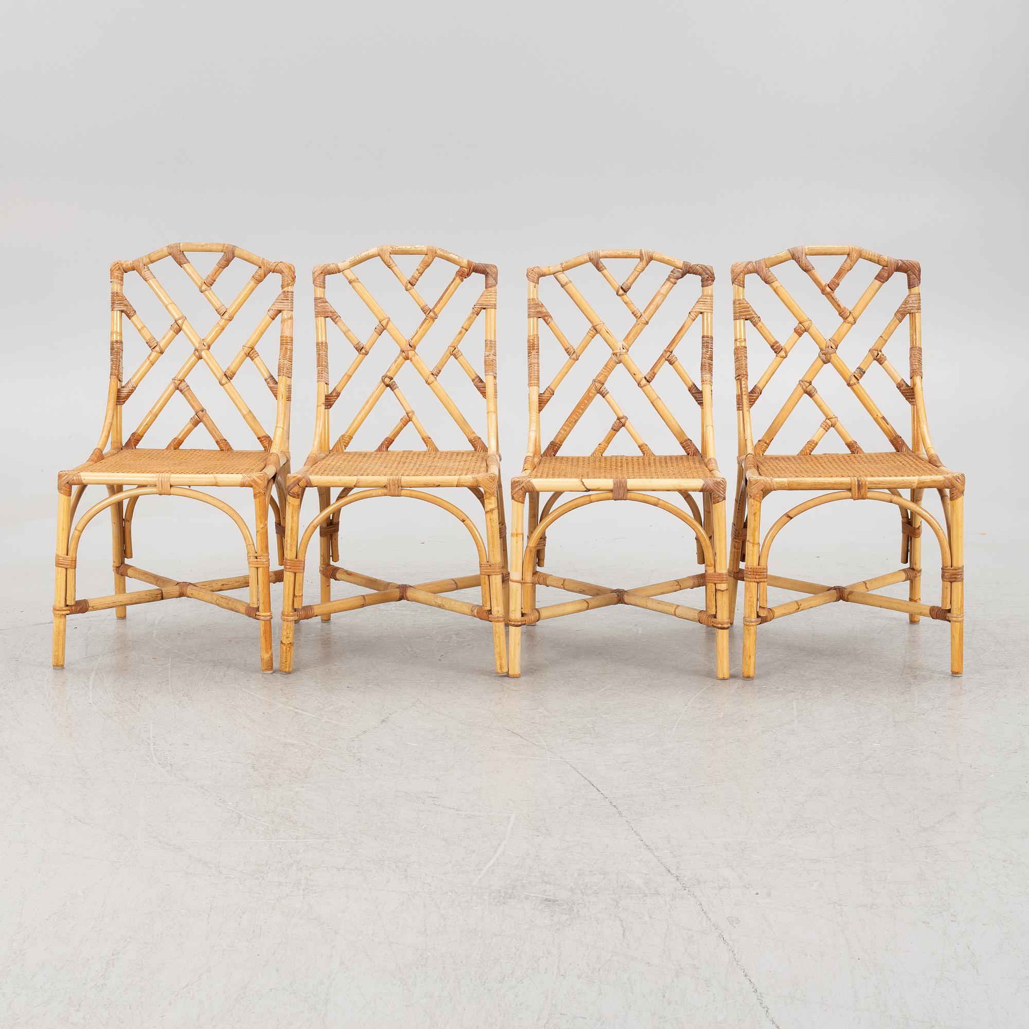 Stolar, 4 st, Miranda of Sweden, 1900-talets senare del.