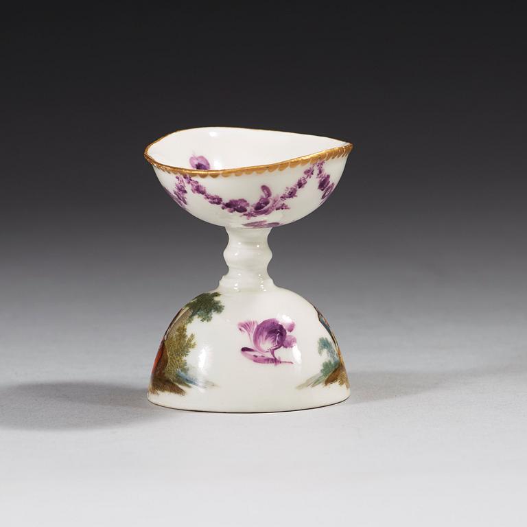 ÄGGKOPP, porslin, Meissen 1700-tal.