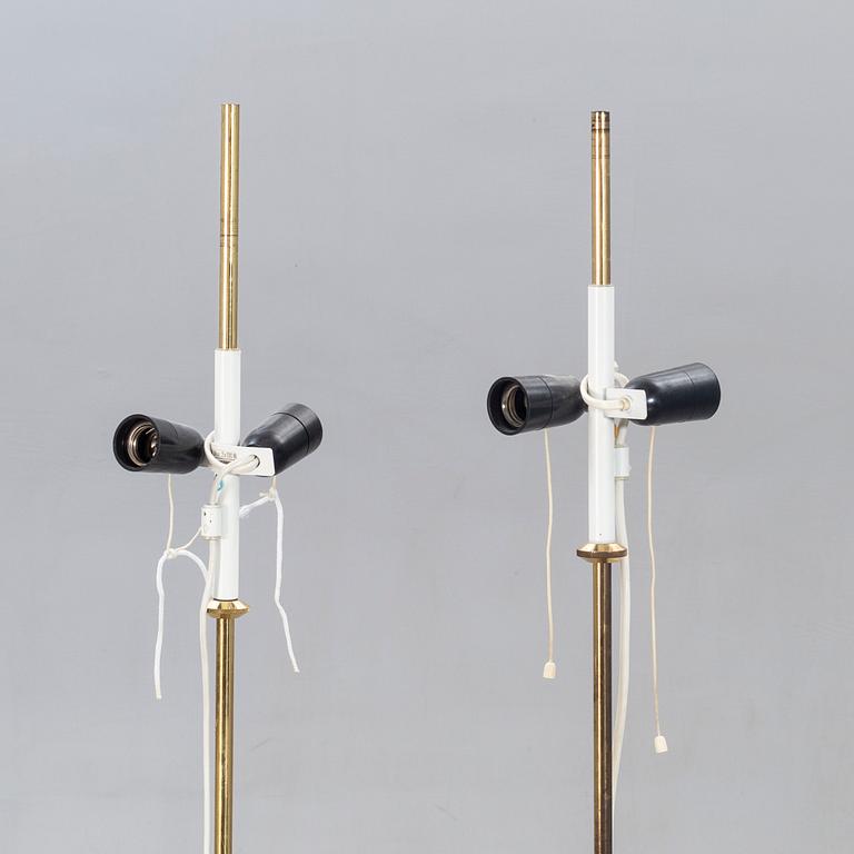 Hans-Agne Jakobsson, Markaryd, floor lamps, a pair, Model G 89.