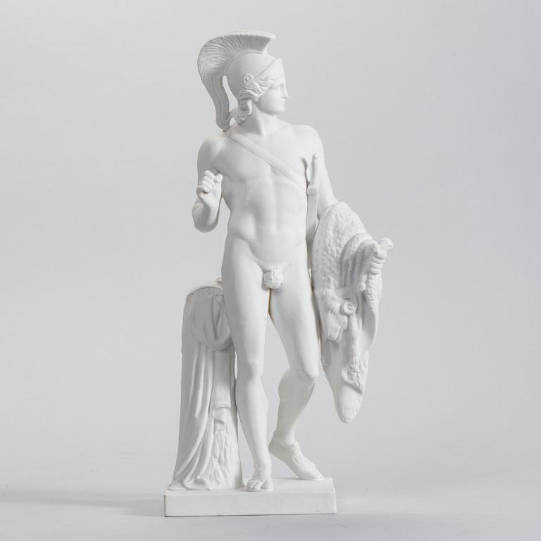 FIGURIN, parian,"Jason med det gyllene skinnet". Eneret, Royal Copenhagen.
