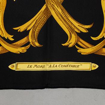 Hermès, scarf, "Le Mors A La Conétable".