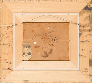 Venny Soldan-Brofeldt, oil on board, signed and dated -45.