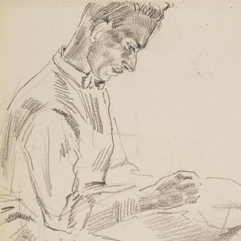 Lotte Laserstein, Bobby tecknar.