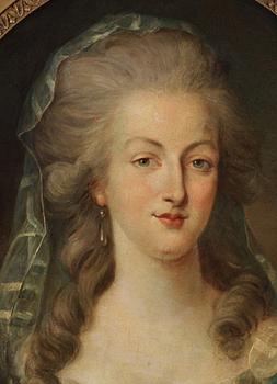 Jean Laurent Mosnier Attributed to, Queen Marie Antoinette (1755-1793).