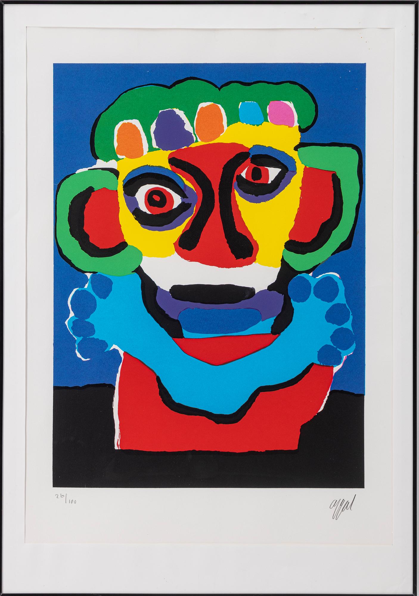 Karel Appel, Utan titel.