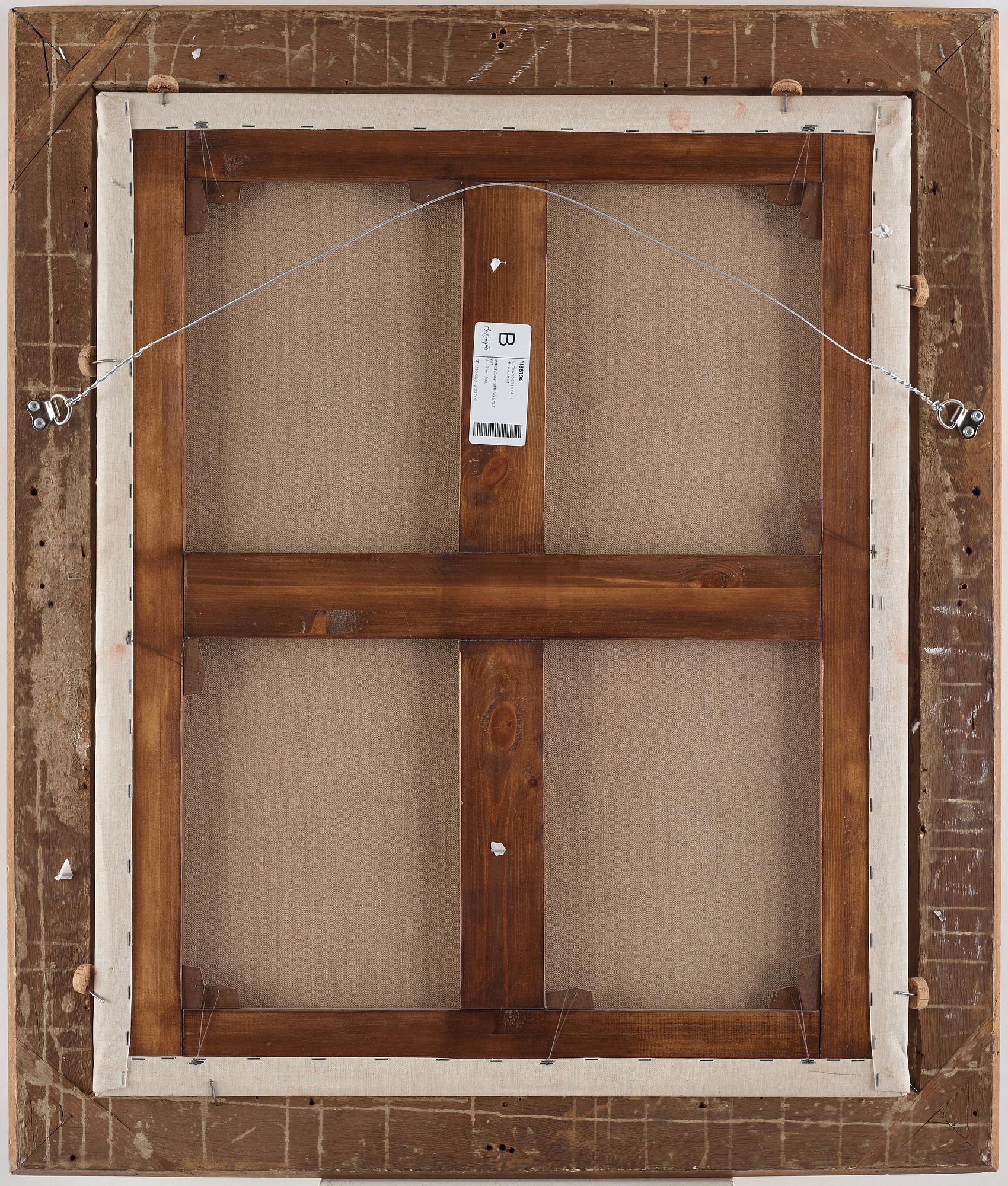 Alexander Roslin, Gentleman in a black justacorps.