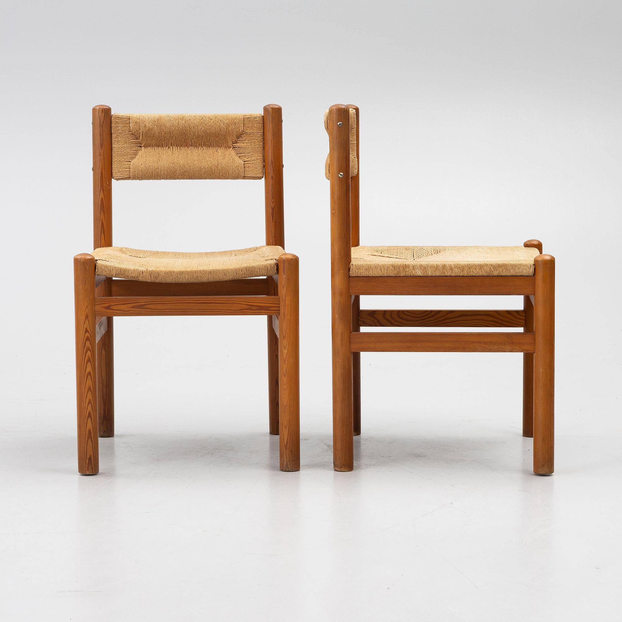 Stolar, 4 st, Danmark, 1960-tal.