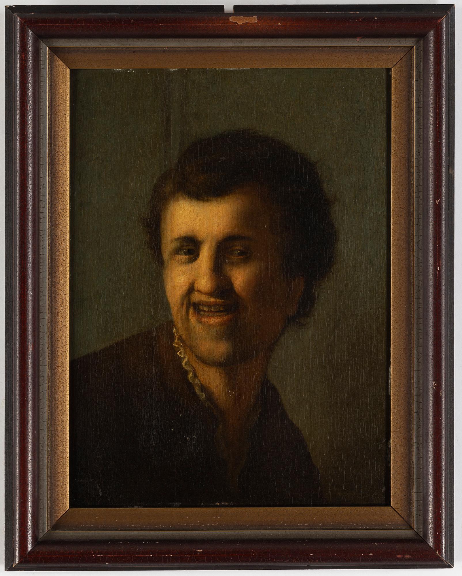 Rembrandt Harmensz van Rijn, copy after. Unsigned. Reinforced panel 41.5 x 30 cm.