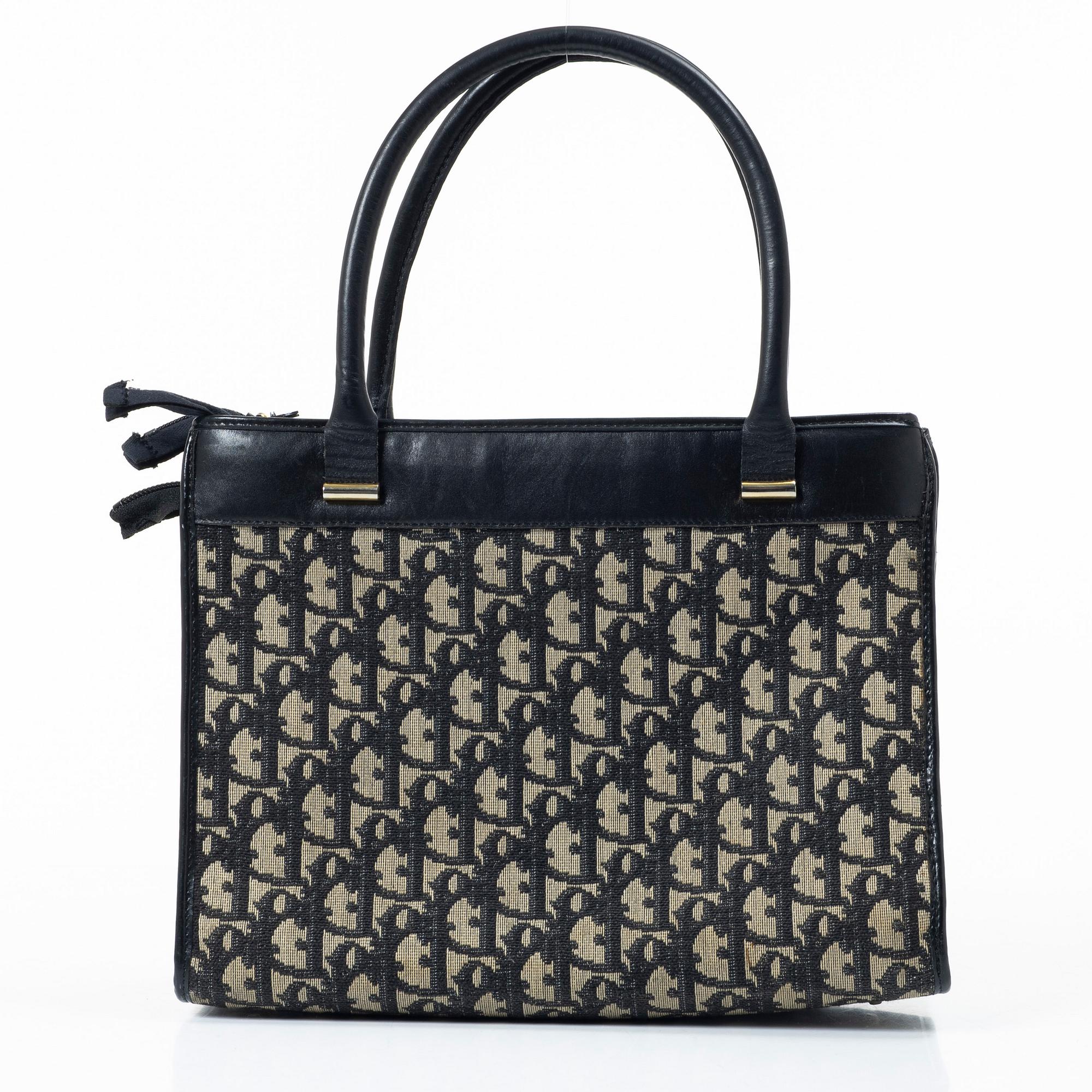 Christian Dior, väska samt portmonnä, vintage.