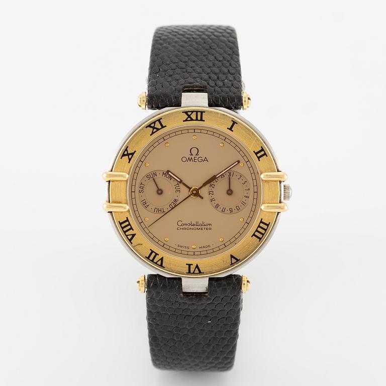Omega, Constellation, "Owl", wristwatch, 33 mm.