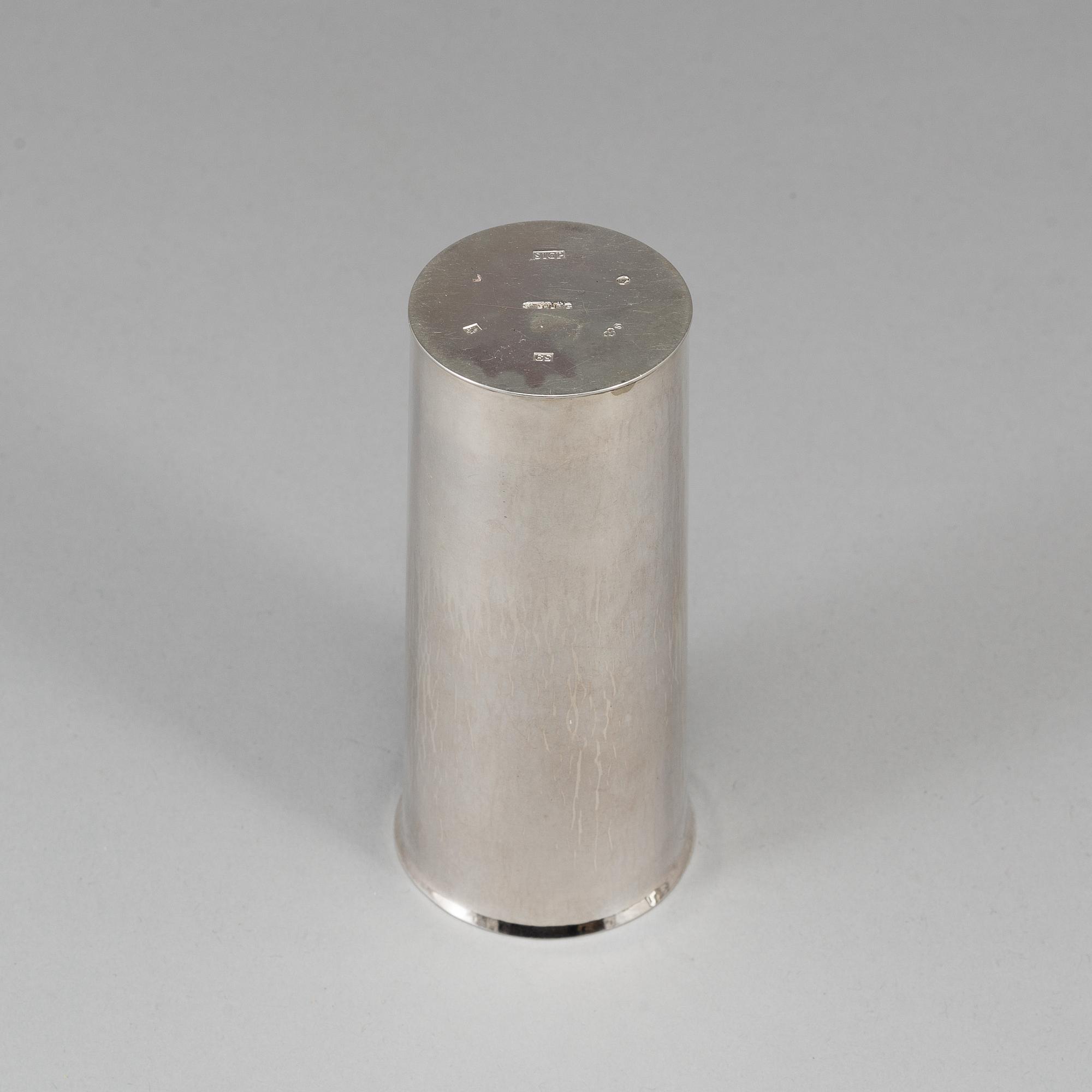 SIGURD PERSSON, a silver vase, Stockholm 1968.