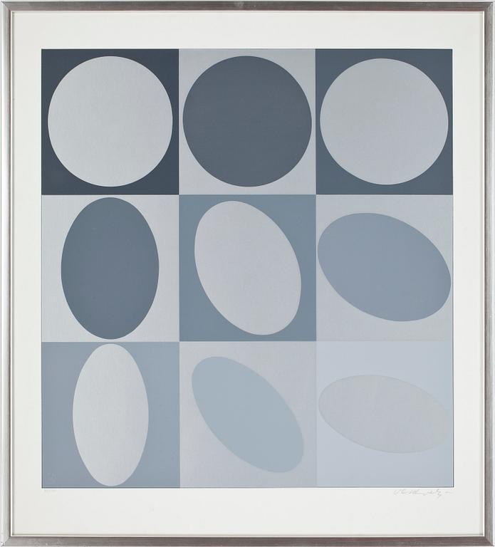 VICTOR VASARELY, färglitografi, signerad o numr 50/150.