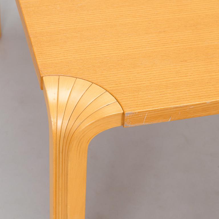 Alvar Aalto, sohvapöytä, malli MX800B, Artek 1960-luku.