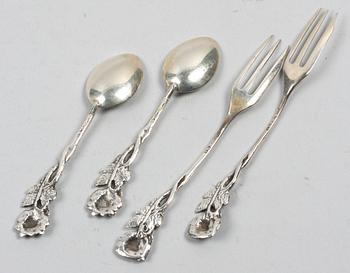 BESTICK, 12+12 st, silver.