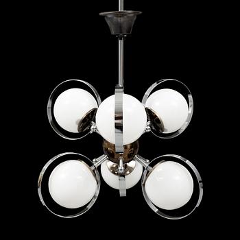 An Italian ceiling light, 1960's/70's.