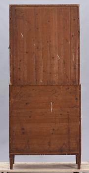 SKRIVSKÅP, gustavianskt, 1700-talets slut.