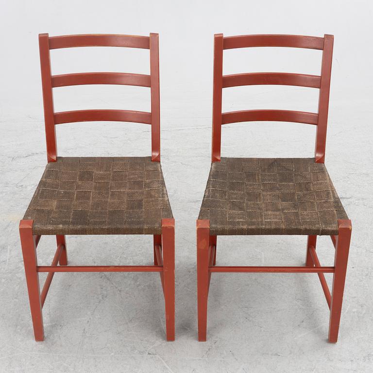 Gemla, a pair of chairs model "5645", Diö, 1930s.