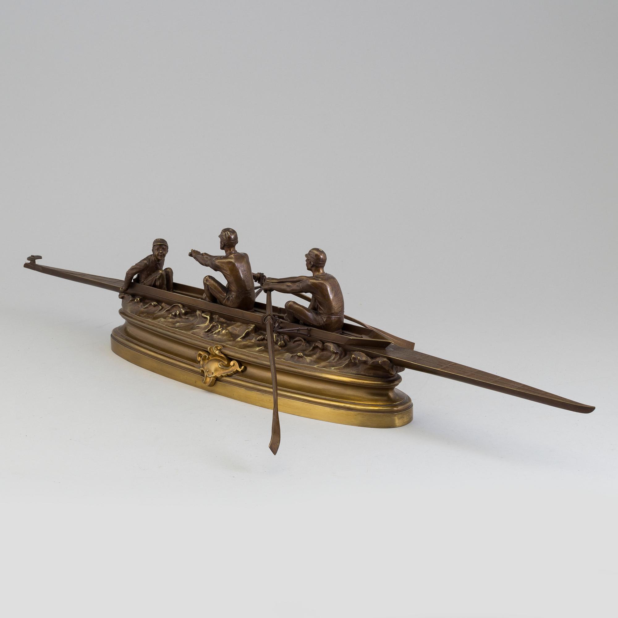 EDOUARD DROUOT, a bronze sculpture, signed Drouot.