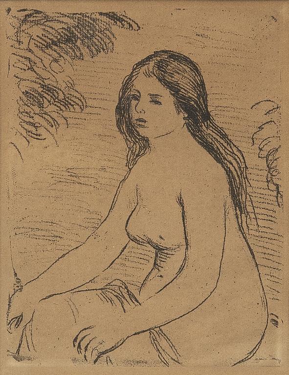 Pierre-Auguste Renoir, "Baigneuse Assise".