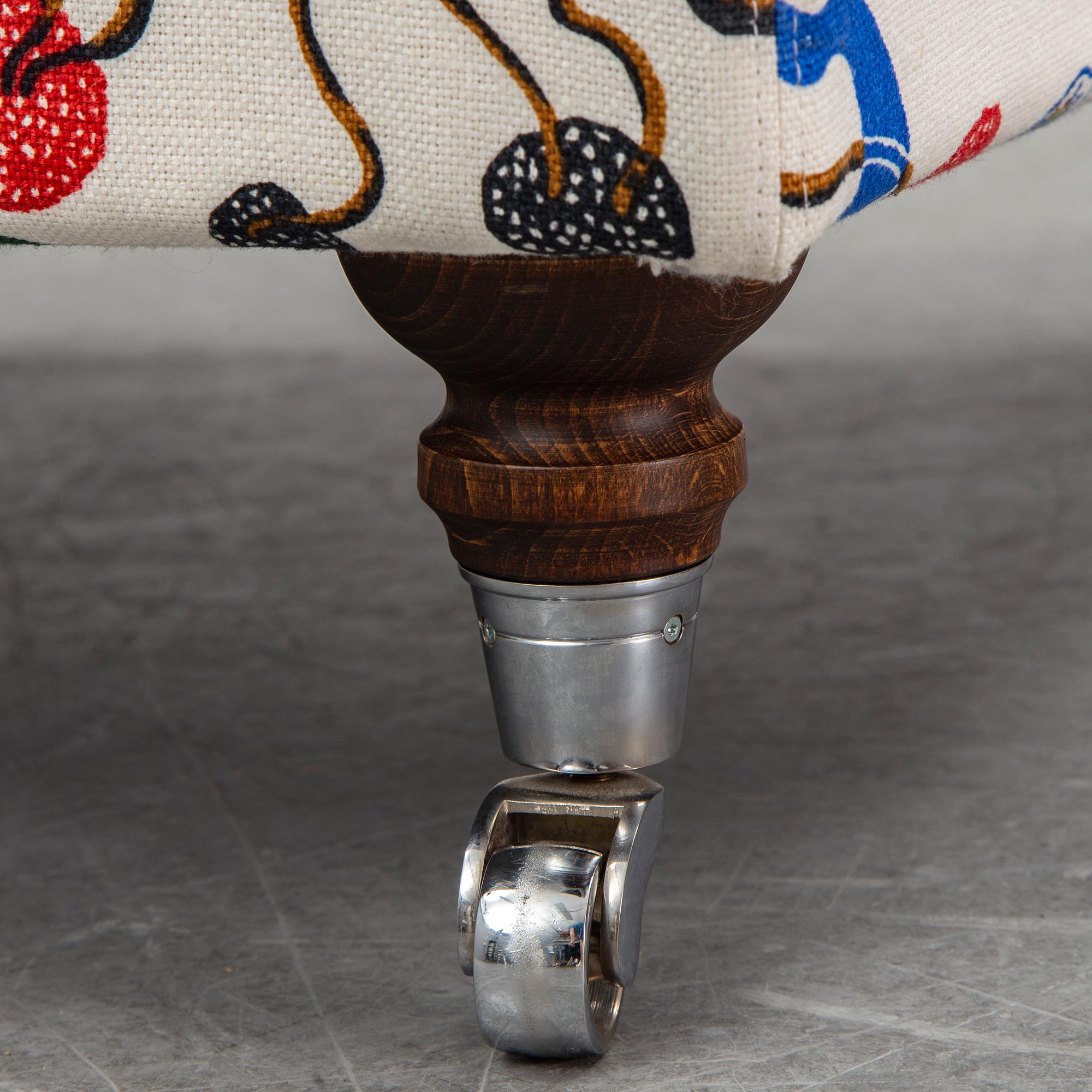 A foot stool from Norell Möbler.
