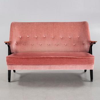 A circa mid 20th century sofa by Stjernmöbler, Herrljunga.