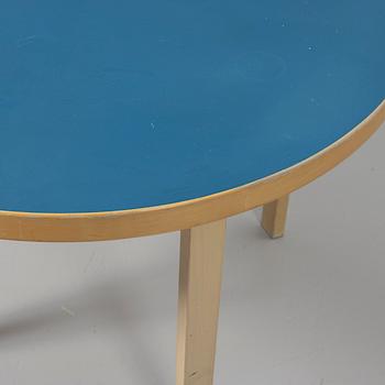 Alvar Aalto, dining table, model 90A, Artek, Finland.