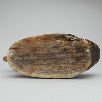 VETTE, skuret och bemålat trä, 1800-tal.