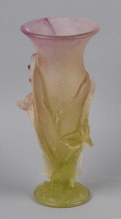 VAS, pâte de verre, jugendstil, Daum, France, 1900/2000-tal.