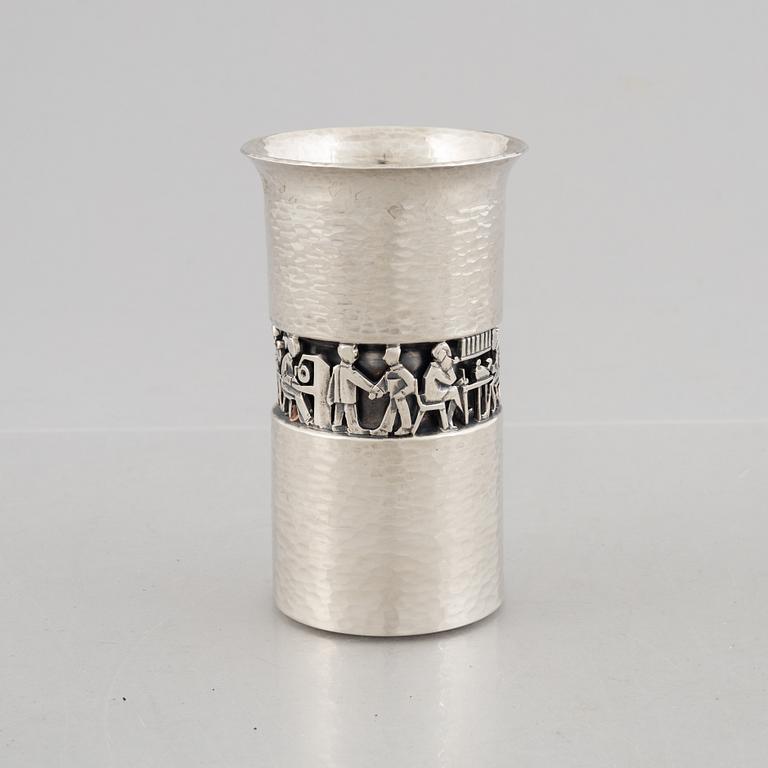 Eric Löfman, vas, silver, KG Markströms, Uppsala 1978.