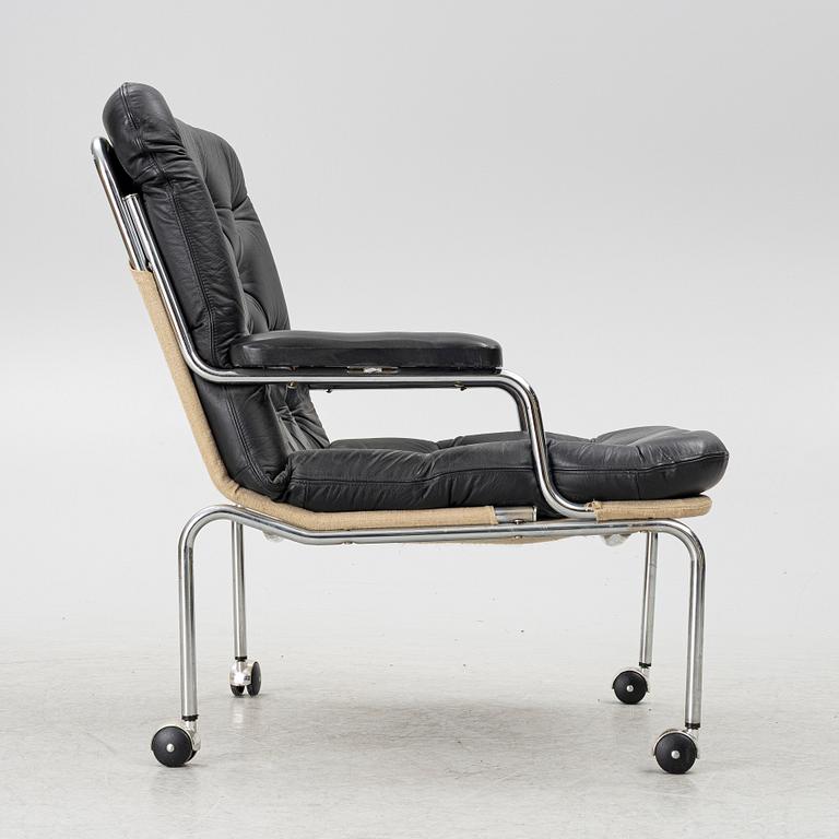 Pethrus Lindlöf, an 'Åsa' armchair, Lammhults, Sweden, 1970's.