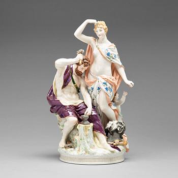 An allegorical Berlin figure group, end of 19th Century.