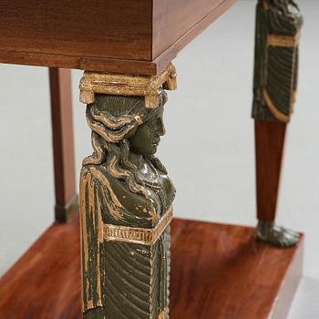 A late Gustavian circa 1800 console table.