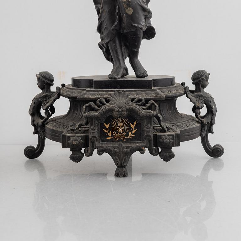 A pair of Empire style candelabras, second half of the 19th century.