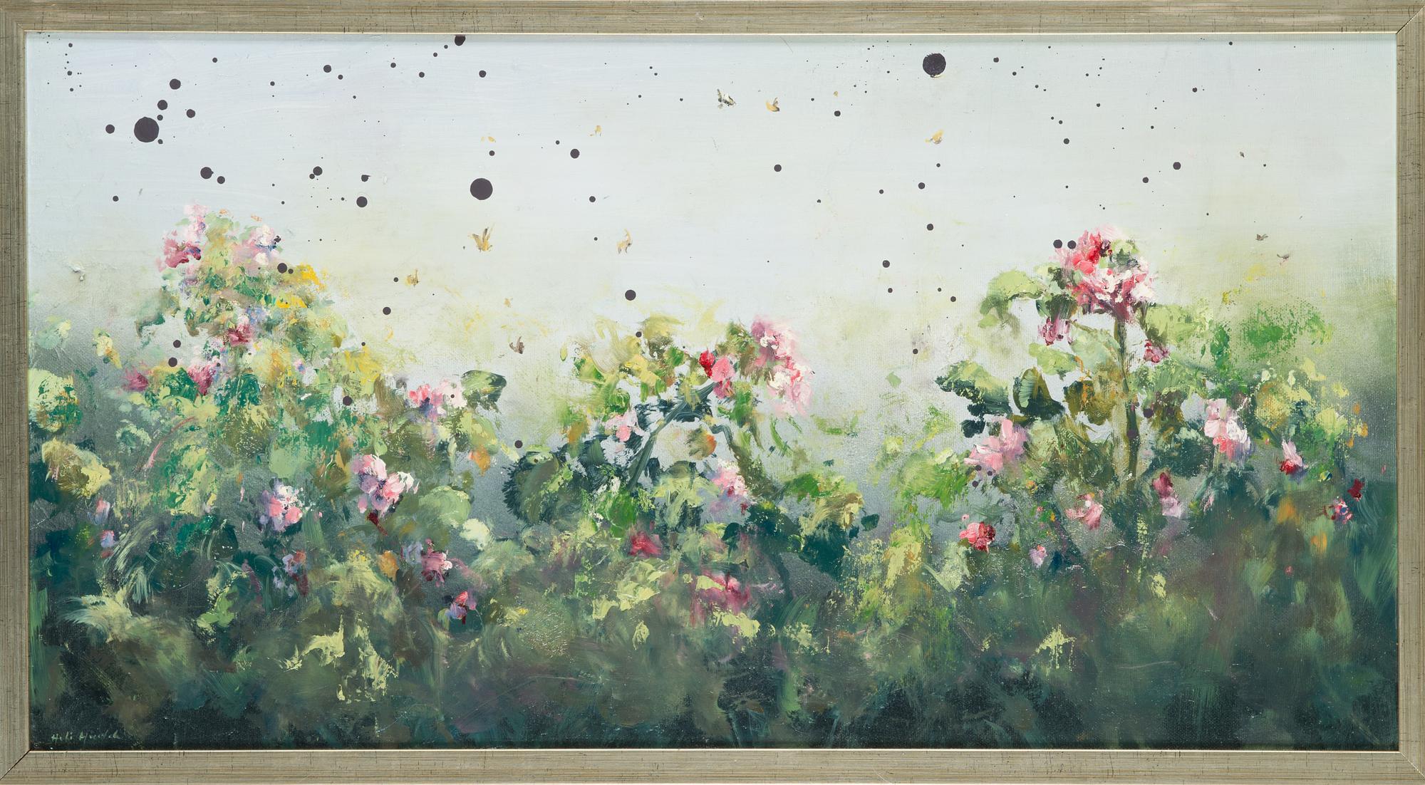 Heli Huotala, olja på duk, signerad.