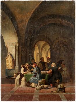 FREDRIK WILHELM SCHOLANDER, olja på duk, signerad och daterad 1875.