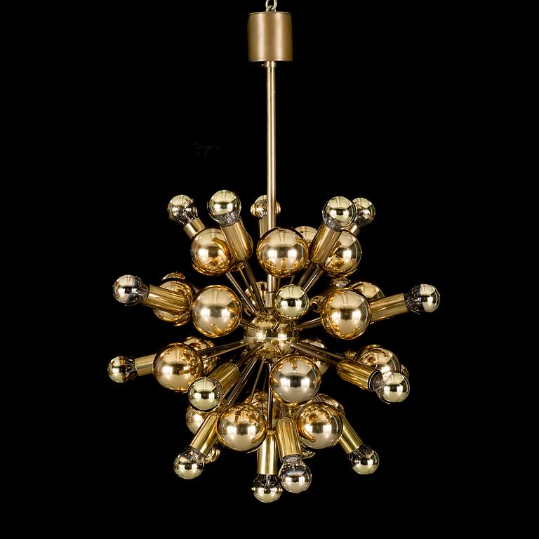 TAKLAMPA, sputnik-modell, troligen Cosack,Tyskland, 1970-tal.