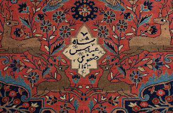 SEMIANTIK KESHAN FIGURAL s.k. Dabir. 197,5 x 132 cm.