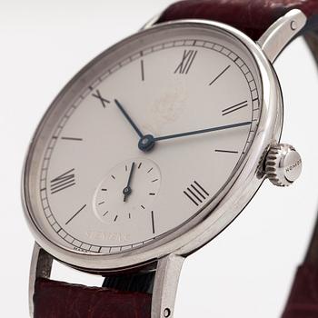 Nomos, Glashütte, Ludwig Siemens, armbandsur, 34 mm.