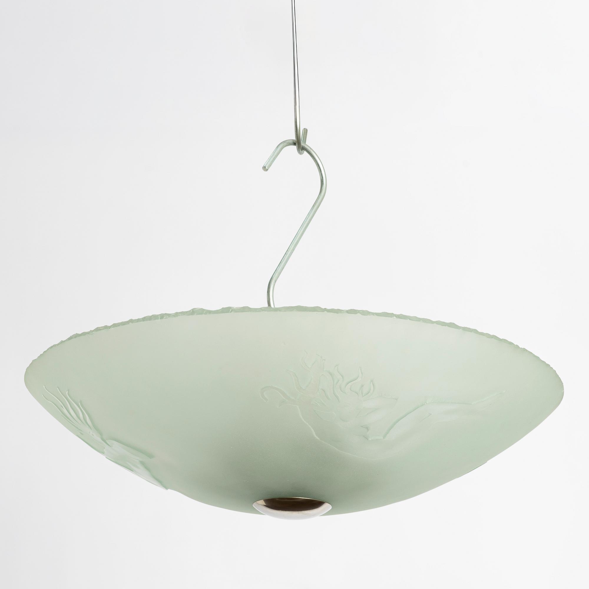 Plafondlampa, 1930/40-tal.