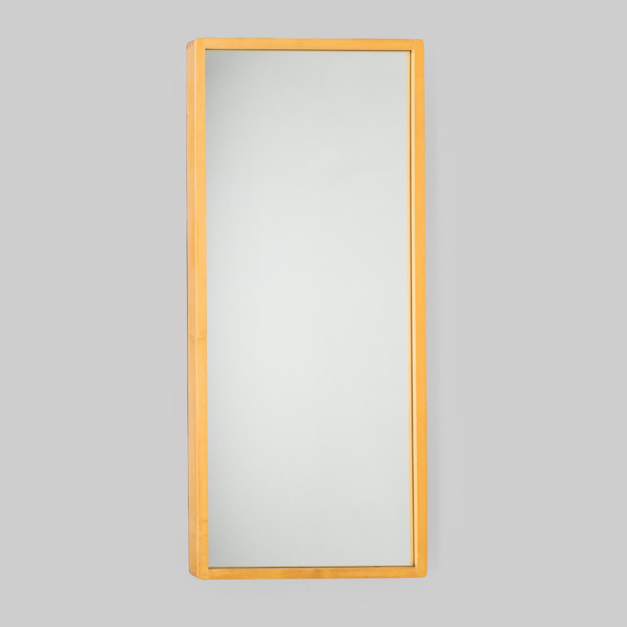 Alvar Aalto, a mirror, model 192A for Artek Finland, late 20th century.